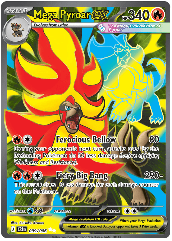 Mega Pyroar ex