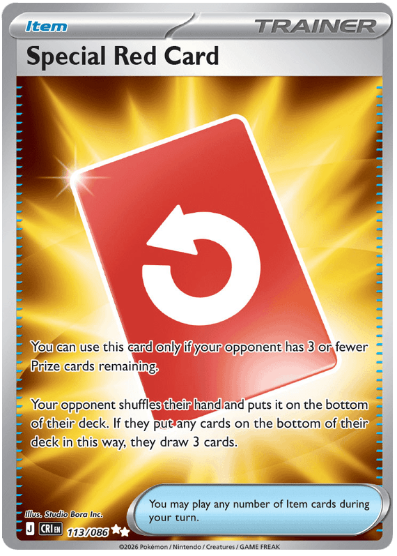 Special Red Card