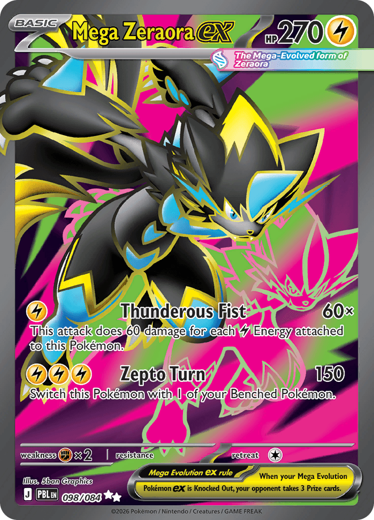 Mega Zeraora ex